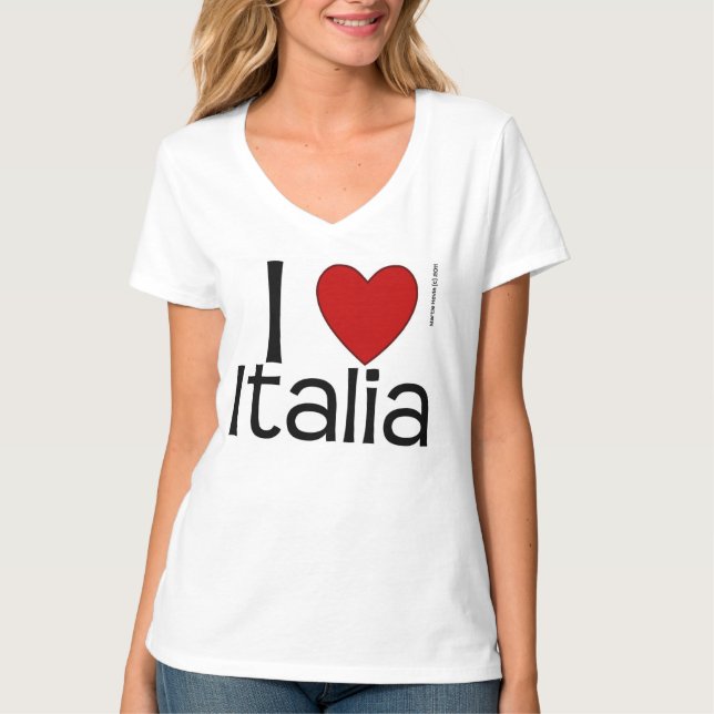 I Heart Italia Shirt (Front)