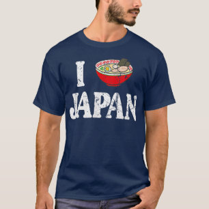 I Heart Japan I Love Ramen Kawaii Anime Ramen Japa T-Shirt
