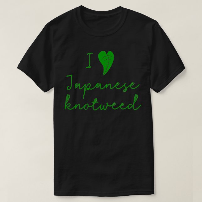 I Heart Japanese Knotweed!  T-Shirt (Design Front)