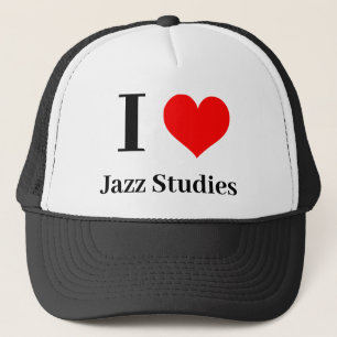 I heart Jazz Studies Trucker Hat