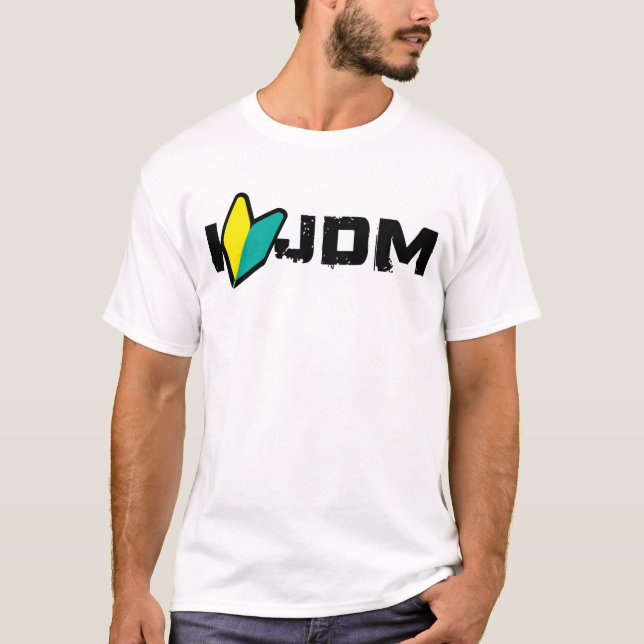 i heart jdm T-Shirt (Front)