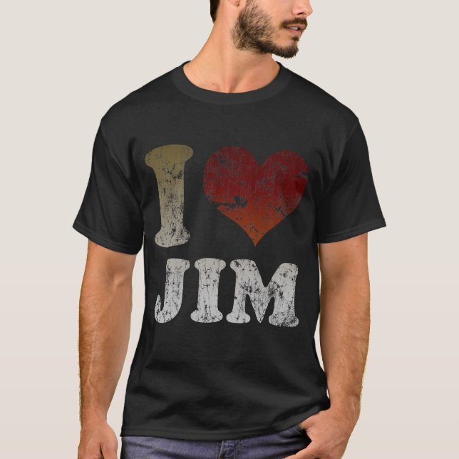 I heart Jim T-Shirt (Front)