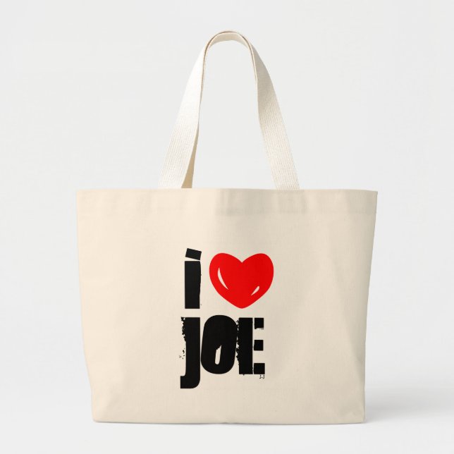 I Heart Joe Bag (Front)