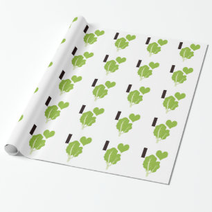 I heart Kale Wrapping Paper
