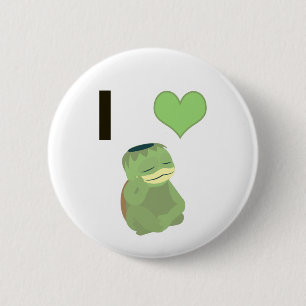 I Heart Kappa 6 Cm Round Badge