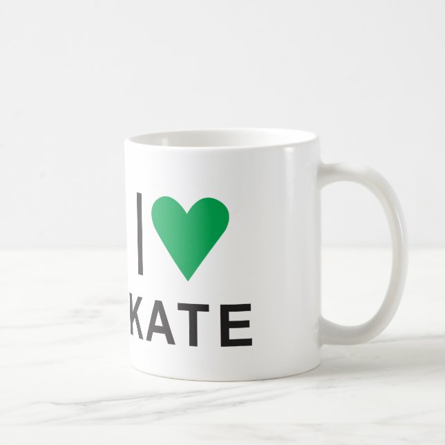 I Heart Kate Mug (Right)