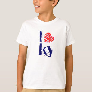 I Heart Kentucky Retro Fashion T-Shirt Love KY