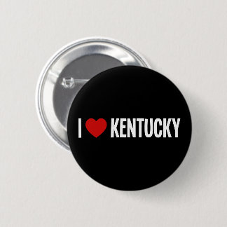I Heart Kentucky Round Button