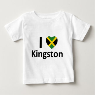 I heart Kingston (Jamaica) Baby T-Shirt