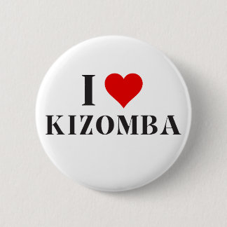 I heart Kizomba Button
