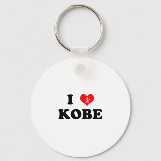I Heart Kobe Keychain (Front)