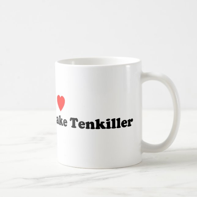 I Heart Lake Tenkiller Coffee Mug (Right)