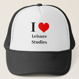 I heart Leisure Studies Trucker Hat