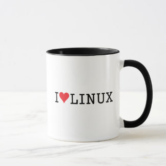 I Heart Linux 2 Mug