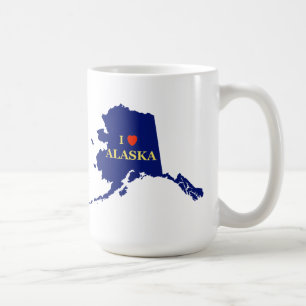 I Heart (Love) Alaska Coffee Mug