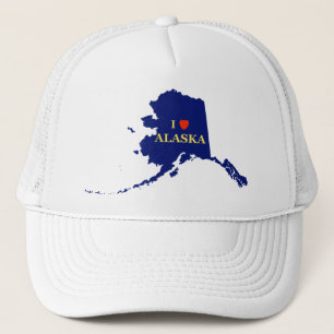 I Heart (Love) Alaska Trucker Hat