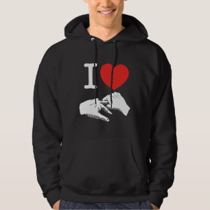 I Heart (Love) Anal Hoodie