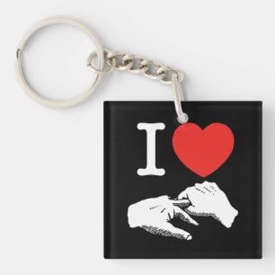 I Heart (Love) Anal Key Ring