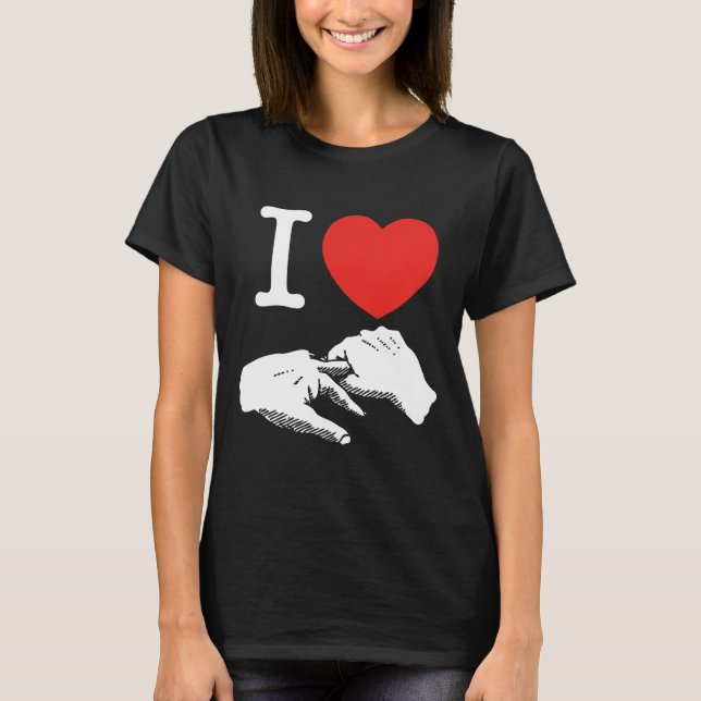 I Heart (Love) Anal T-Shirt (Front)