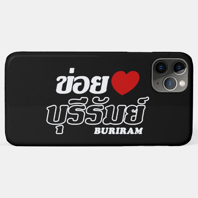I Heart (Love) Buriram, Isan, Thailand Case-Mate iPhone Case (Back (Horizontal))