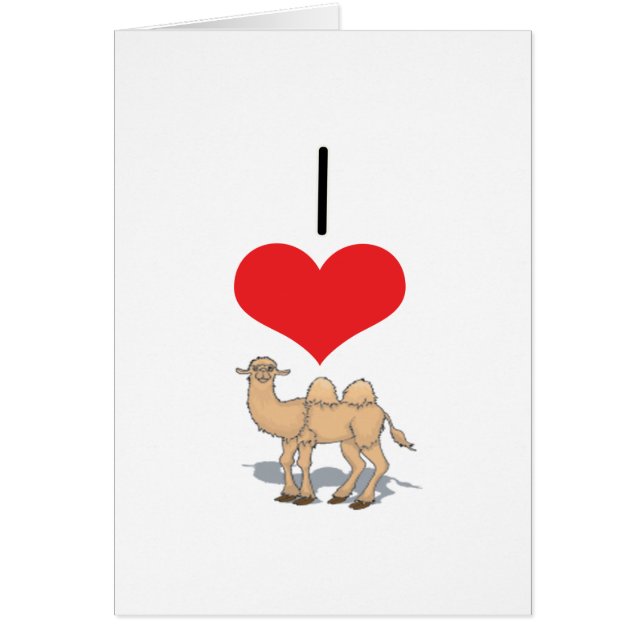 I Heart (Love) Camels (Front)