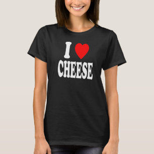 I Heart (Love) Cheese Low-Carb Keto Premium T-Shirt