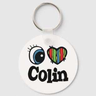 I Heart (Love) Colin Key Ring