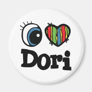 I Heart (Love) Dori Magnet
