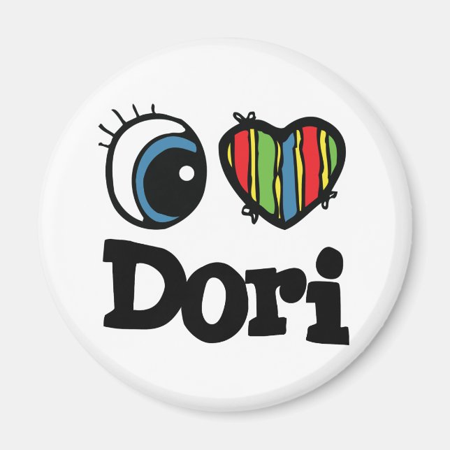 I Heart (Love) Dori Magnet (Front)