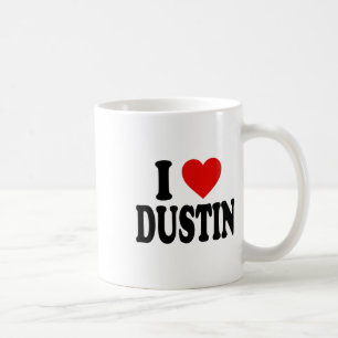 I Heart Love Dustin _1 Coffee Mug