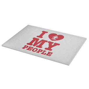 I Heart (Love) Erawan My Lao People Cutting Board