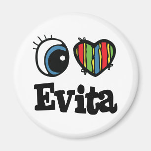 I Heart (Love) Evita Magnet