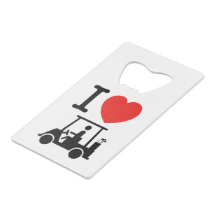 I Heart (Love) Golf Cart