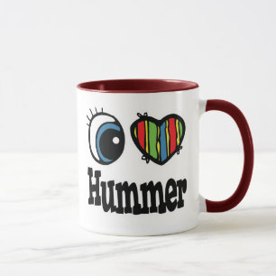I Heart (Love) Hummer Mug