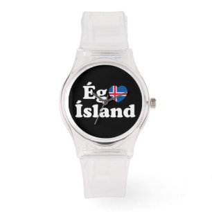 I Heart (Love) Iceland [Ég Elska Ísland] Icelandic Watch
