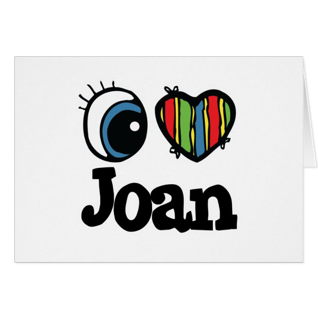 I Heart (Love) Joan (Front Horizontal)