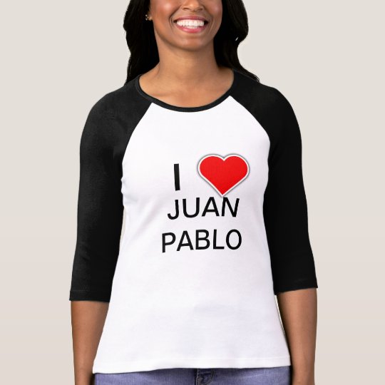 I Heart Love JUAN PABLO T-Shirt