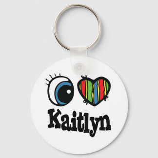 I Heart (Love) Kaitlyn Key Ring