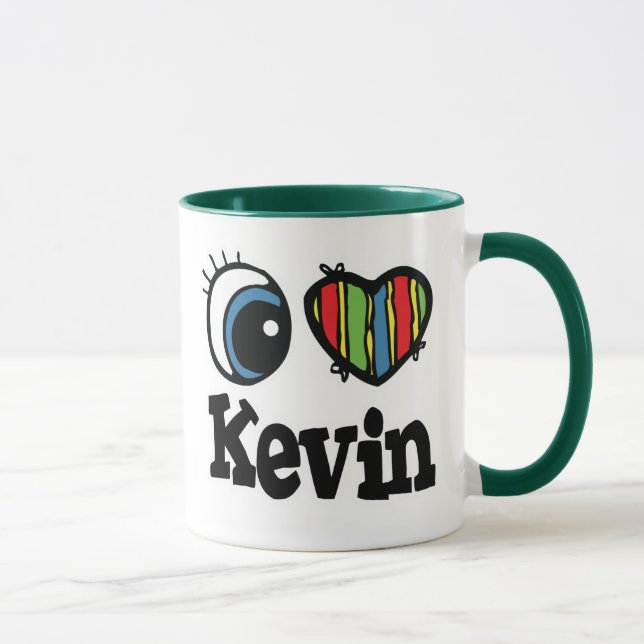 I Heart (Love) Kevin Mug (Right)