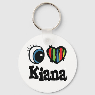 I Heart (Love) Kiana Key Ring