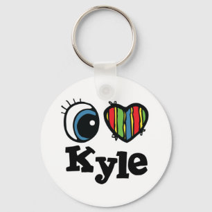 I Heart (Love) Kyle Key Ring