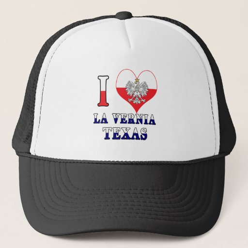 Image of I Heart Love La Vernia Texas Trucker Hat