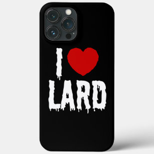 I HEART [LOVE] LARD Case-Mate iPhone CASE