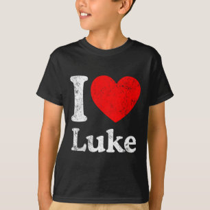 I Heart Love Luke - Luke Funny First Name Gift T-Shirt