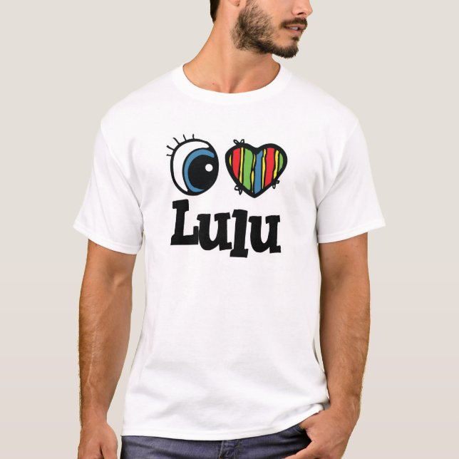 I Heart (Love) Lulu T-Shirt (Front)