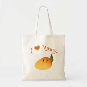 I Heart (love) Mango Tote Bag