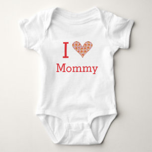 I Heart Love Mummy Infant T-Shirts