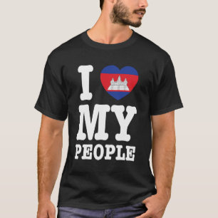 I Heart (Love) My Khmer People T-Shirt