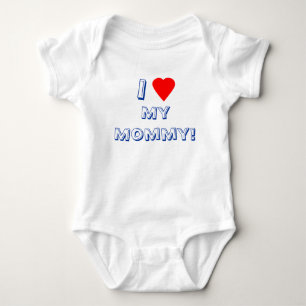 I Heart (Love) My Mummy! Infant Baby Bodysuit