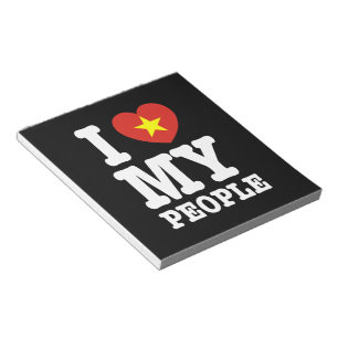 I Heart (Love) My Viet People Notepad